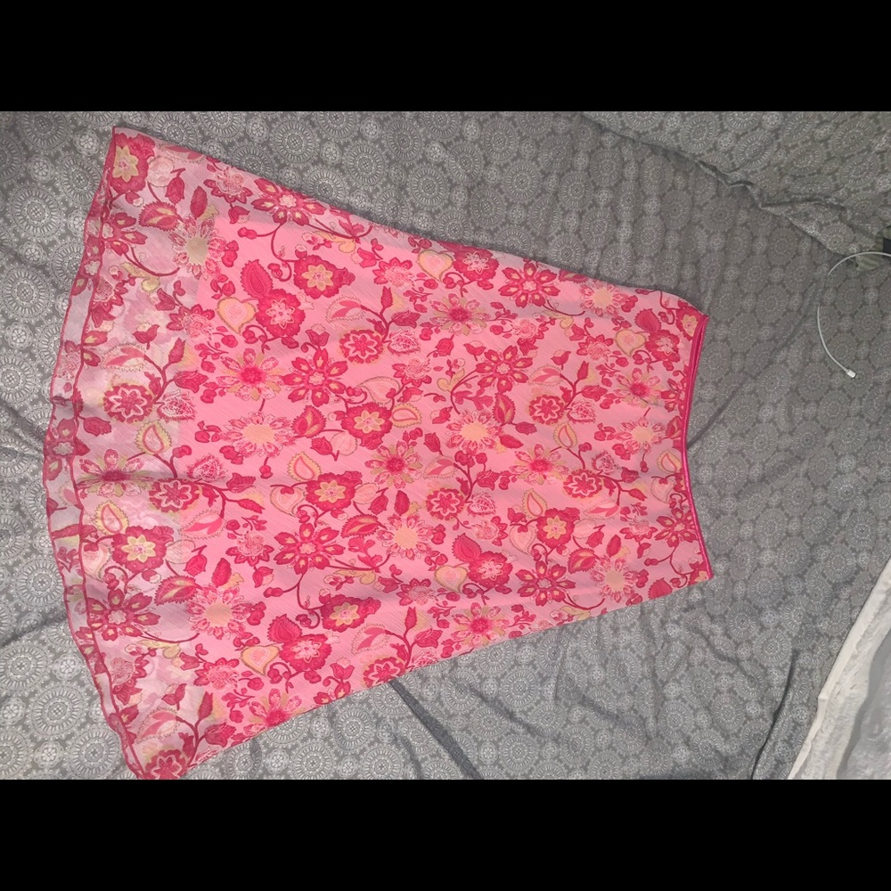 90s Midi Mesh flowy skirt